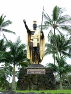 King Kamehameha Statue - photo by EH Moore
